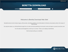 Tablet Screenshot of berettadownload.com